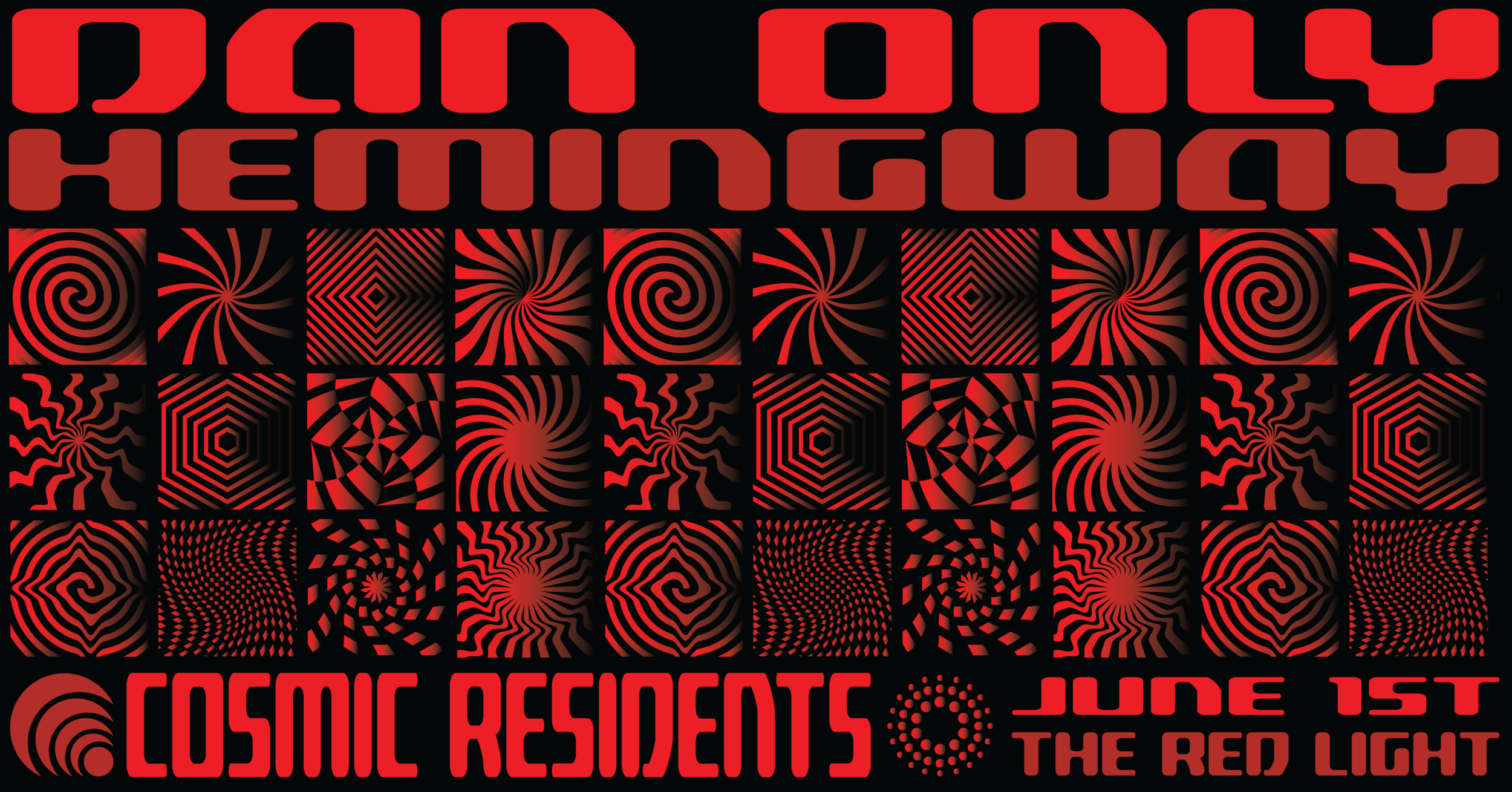 Cosmic Residents ft. Dan Only @ The Red Light Poster