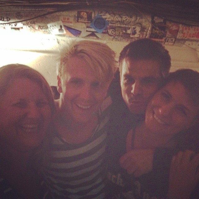 Me, Eric, Pablo & Shannon