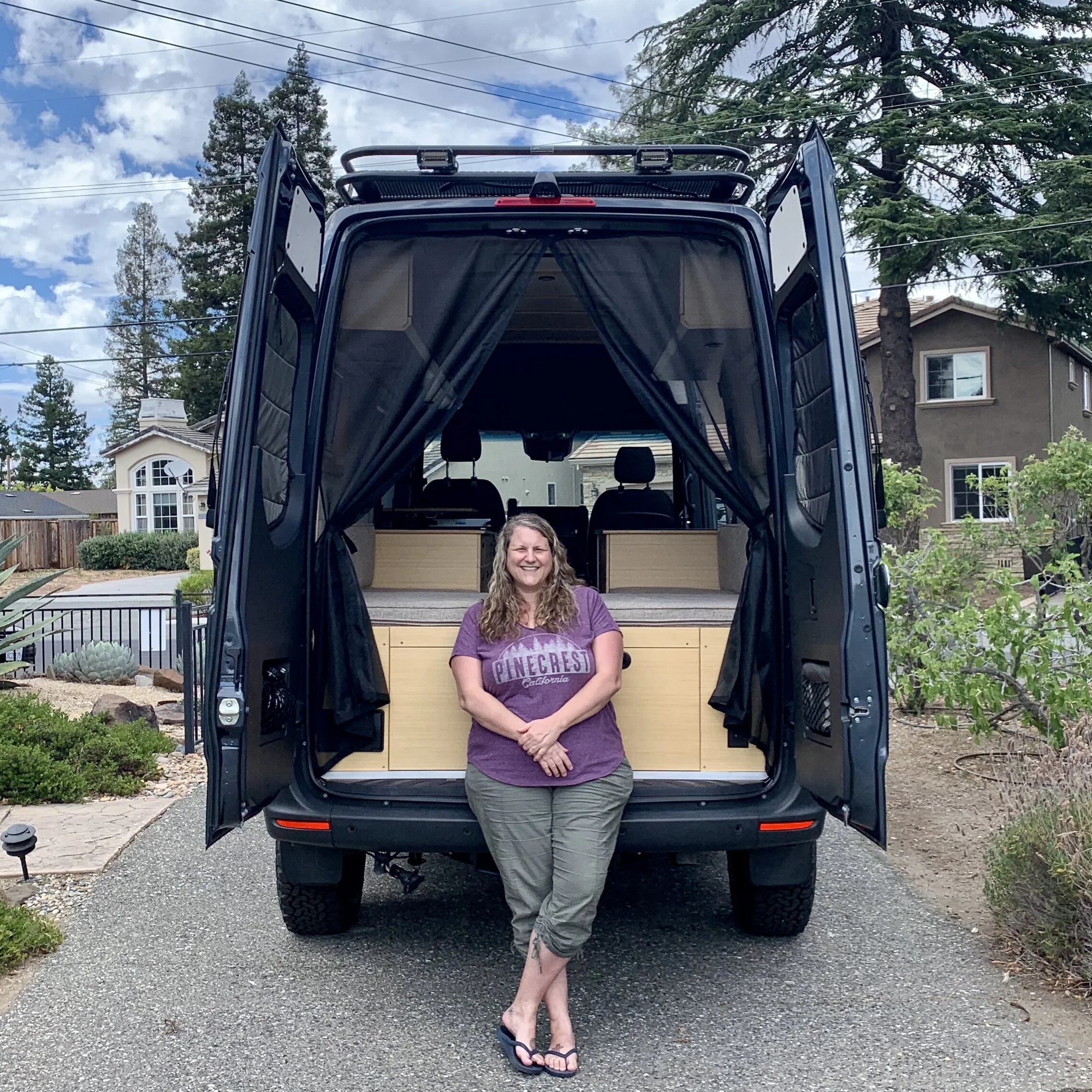 van conversion california