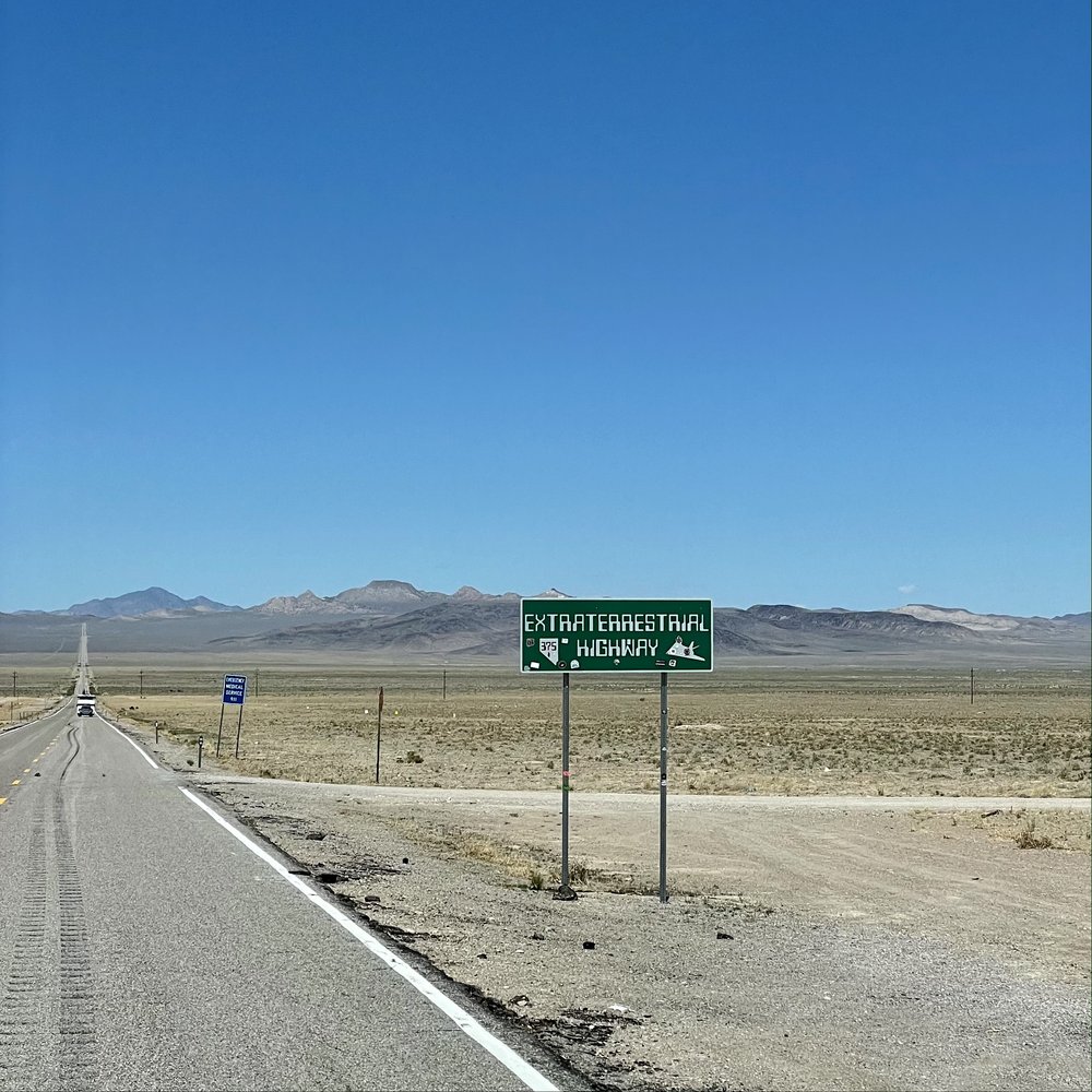 Extraterrestial Highway Sign