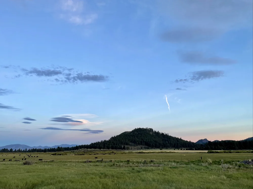 Sierra Butte Scenery