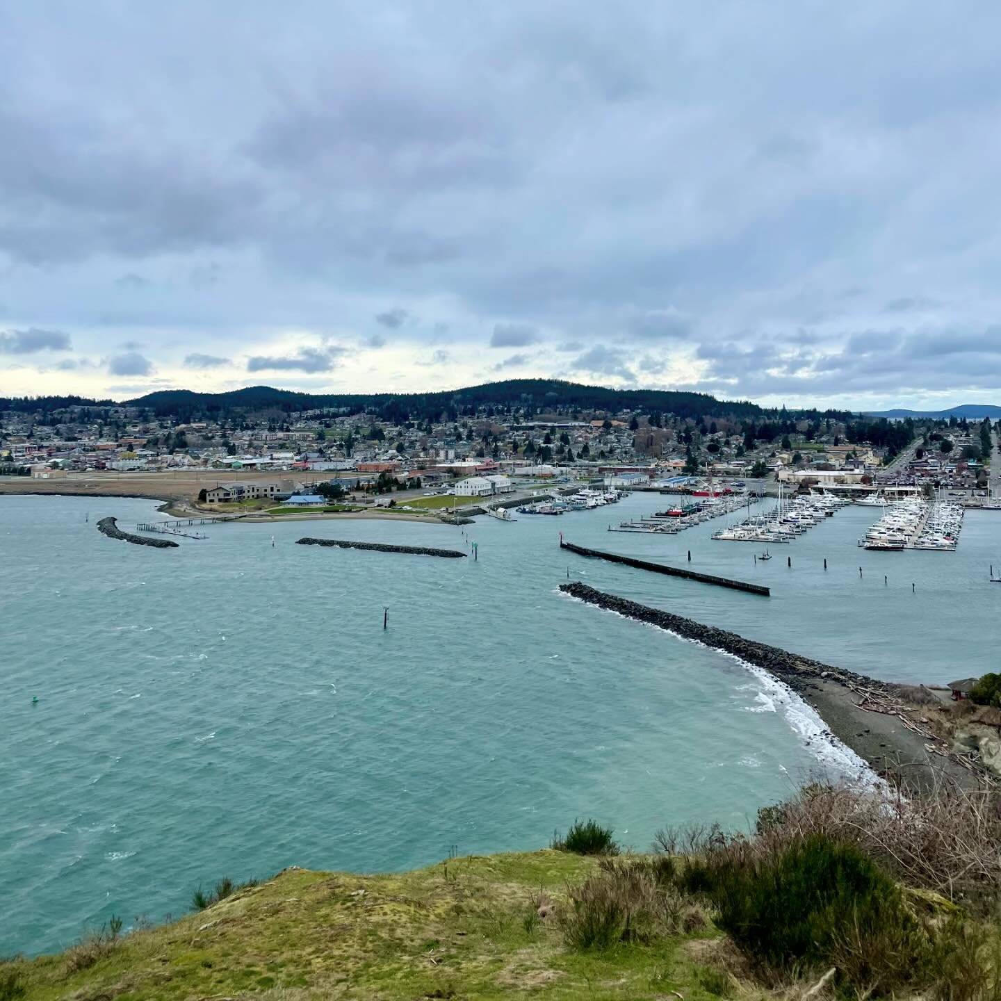 Mae and I had a blast exploring Anacortes on March 10th. I showed her some of the same spots I went to the first time I came to Anacortes 3.5 years ago. We started at Cap Sante Park and then went for a walk around Washington Park. It was a bit cold a