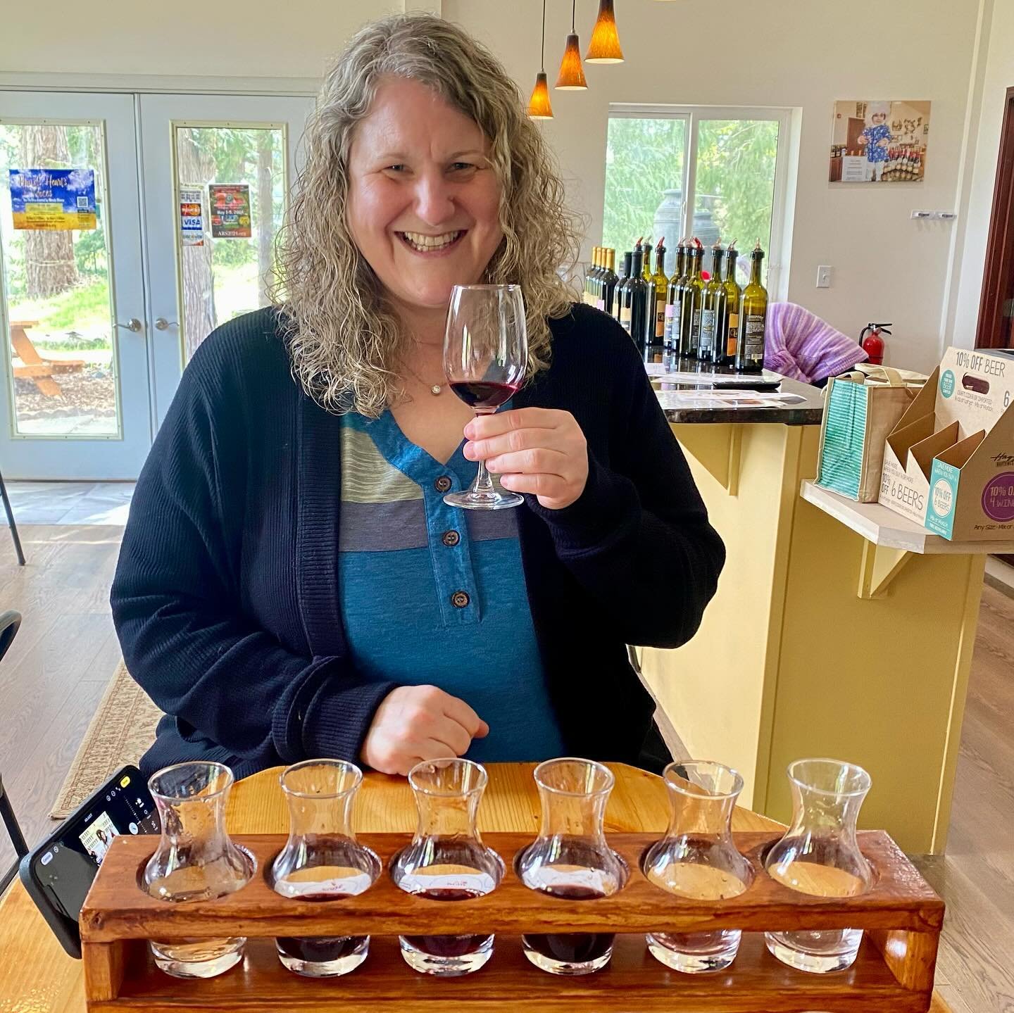 Have you been to @vartanyan_winery yet? I love all their wines and am a proud wine club member. I just took Mae there this past Sunday for wine tasting and we had a blast. Go for the award-winning wine and enjoy the view of Mount Baker from their tas