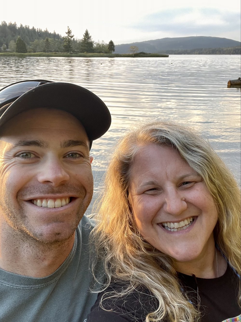 Lake Whatcom Selfie