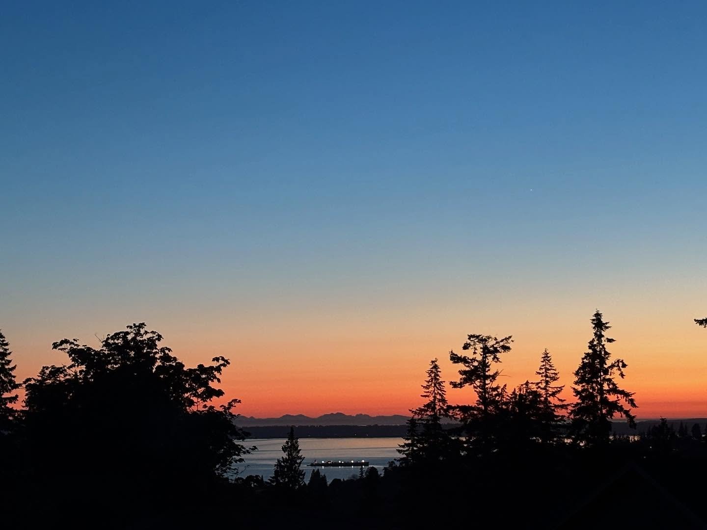 There&rsquo;s been a ship anchored in the bay for a few days now. It lights up bright once the sun sets and adds a new dynamic to a familiar view. ⚓️

Photos from 5/27/25
#flashbackfriday