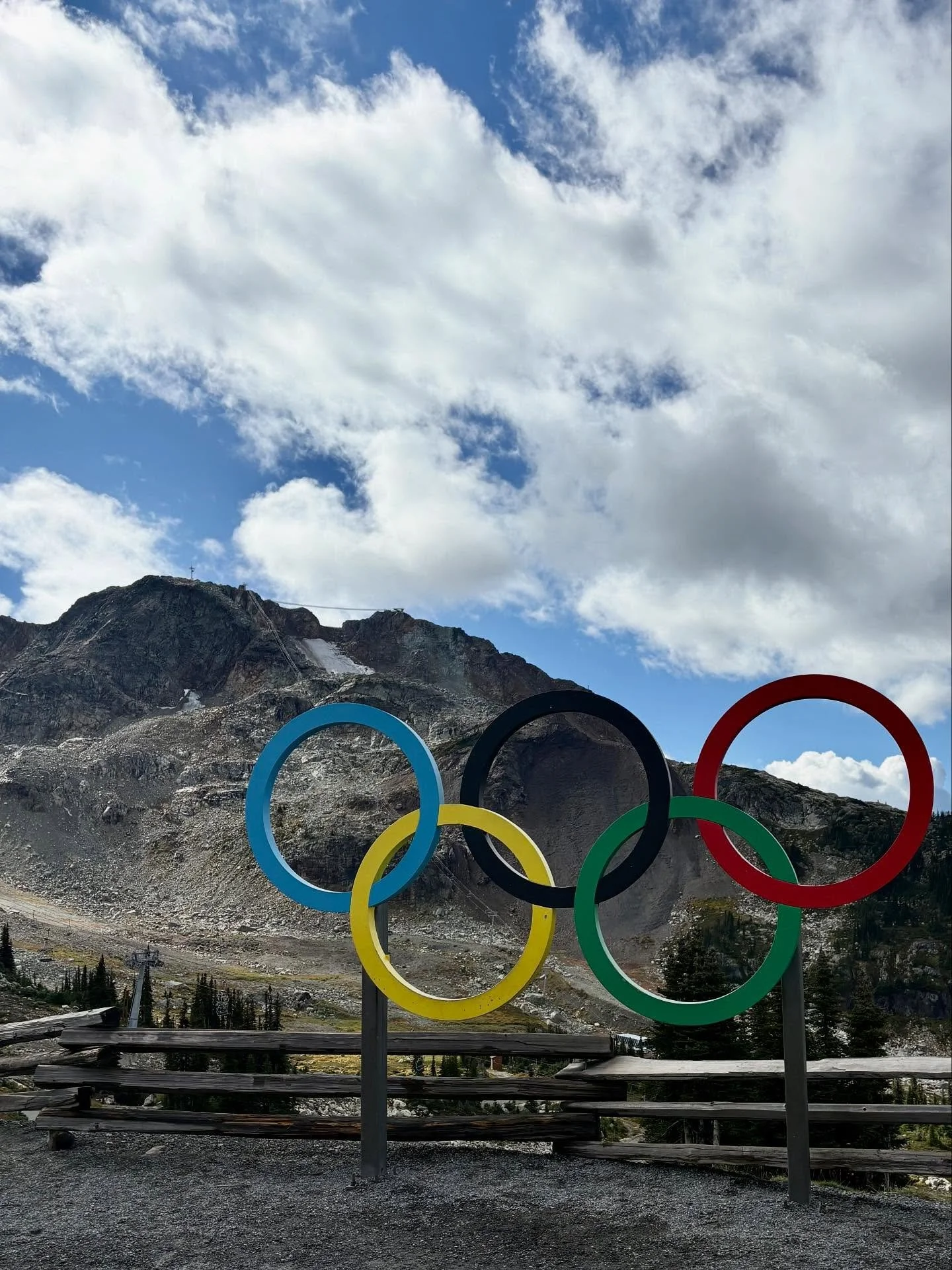 Sea To Sky Highway Van Rally
Day 4 — Part 5
Once you get off the Peak 2 Peak Gondola, you are faced with beautiful views of Whistler Mountain and the Coast Mountain Range. Remnants of the 2010 Olympics held here are still around, giving tourist