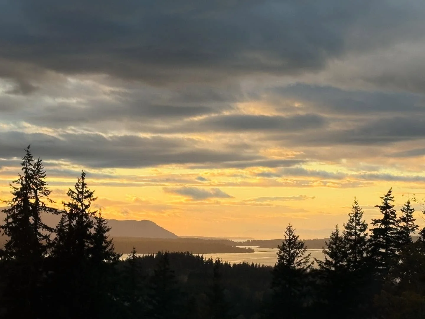On this #flashbackfriday I&rsquo;m posting part 1 of the lovely sunset I watched on October 19th. I also love when there&rsquo;s moody dark clouds with the golden hour of the sun setting. The contrast between the two is so eye catching! 🌅