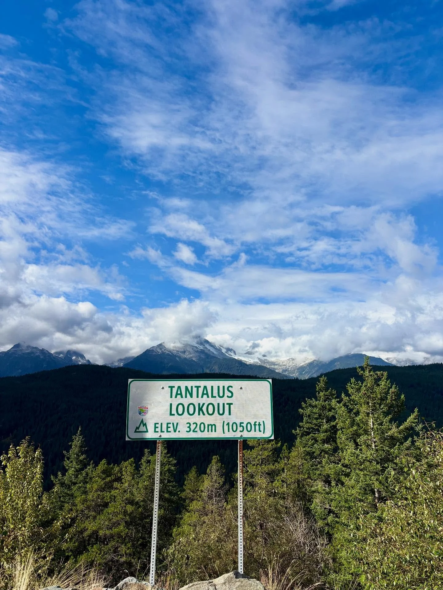 Sea To Sky Highway Van Rally
Day 5 &mdash; Part 2
Don&rsquo;t miss the opportunity to stop at the Tantalus Lookout to soak in the view of Mount Tantalus and the Tantalus Range. Mount Tantalus is a 2,608-metre (8,556-foot) mountain in southwestern Bri