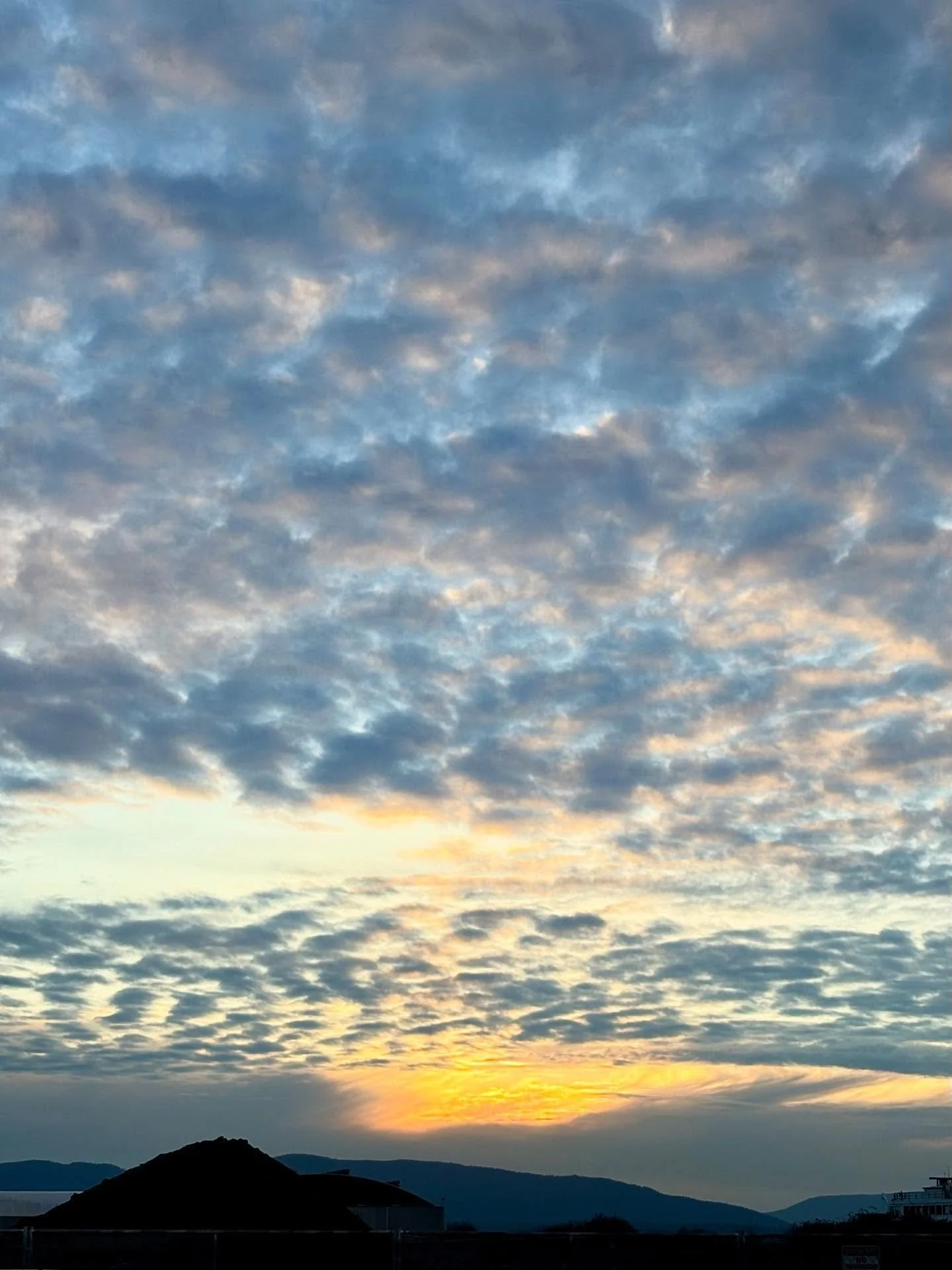 I enjoyed a lovely Bellingham Waterfront stroll on Thursday night (1/22) and just loved all the cloud formations while the sun set! 🌤️