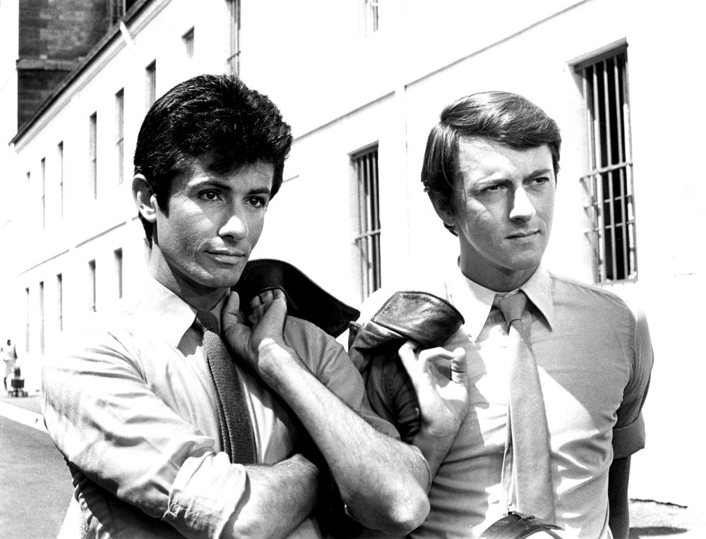 With George Chakiris in "The Young Girls of Rochefort"
