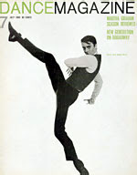 Gracing the cover of Dance Magazine
