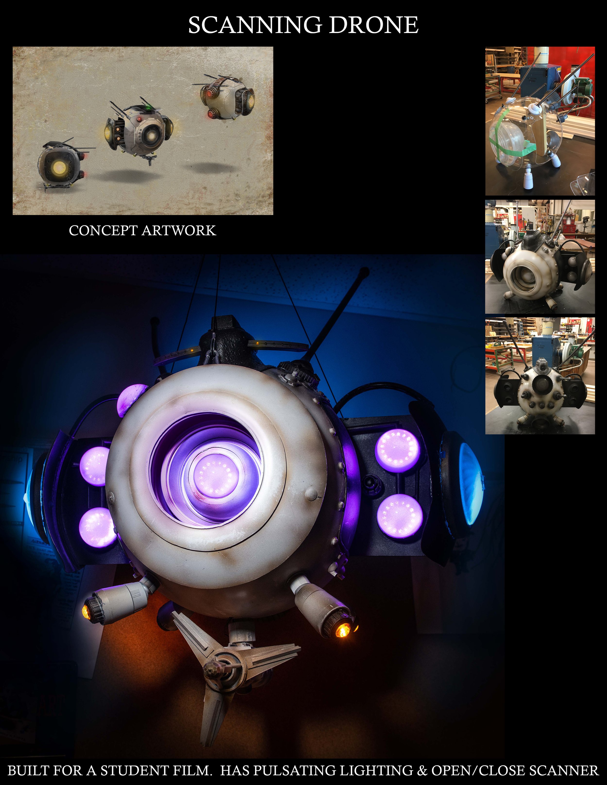 Scanning Robot Drone