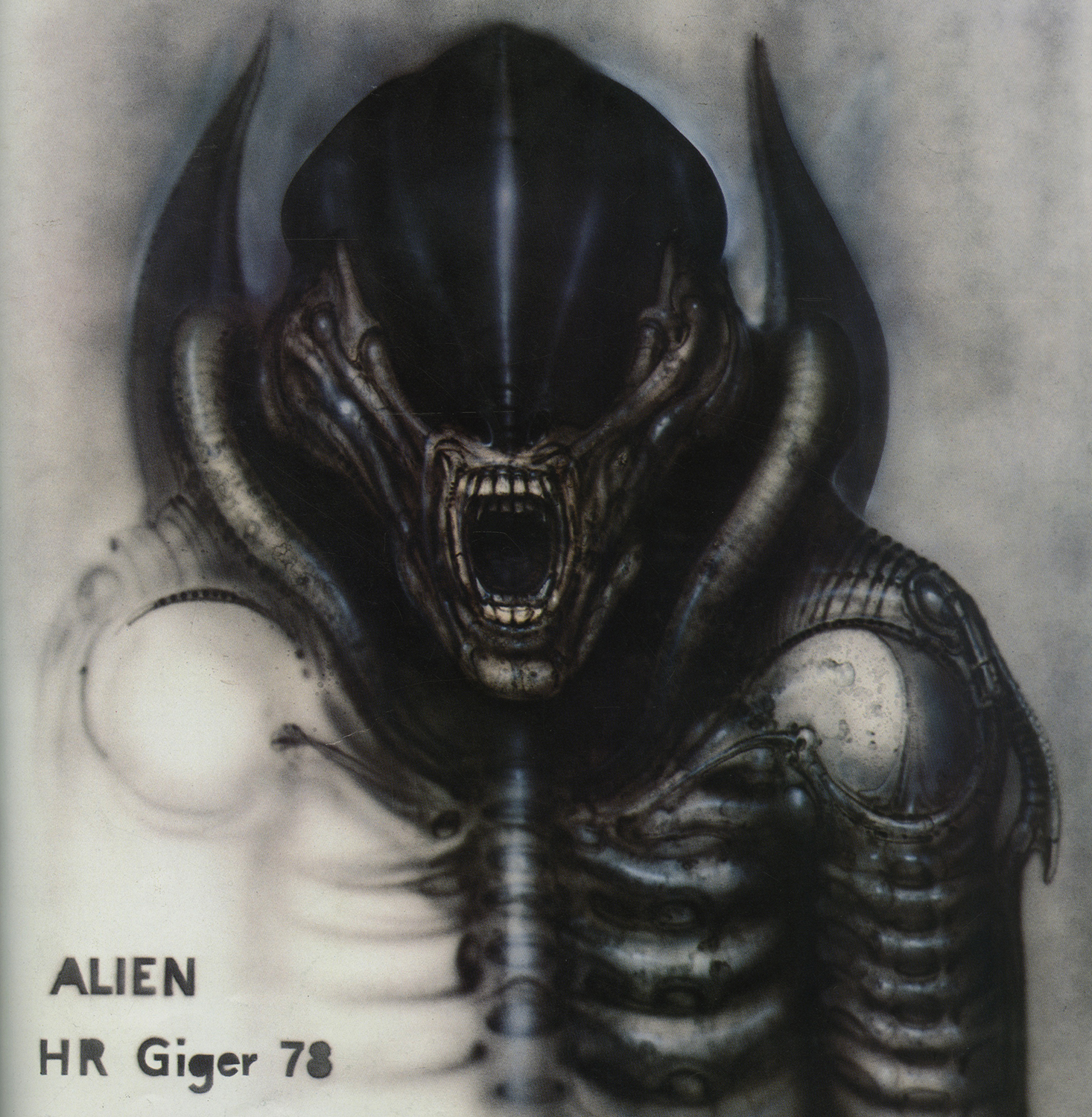 Collection inspiration, H.R. Giger's "Alien."