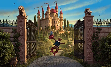 Once Upon A Time Building a magical castle.