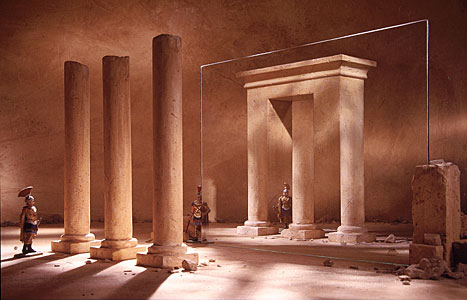    Crazy Columns    Building an impossible structure. 