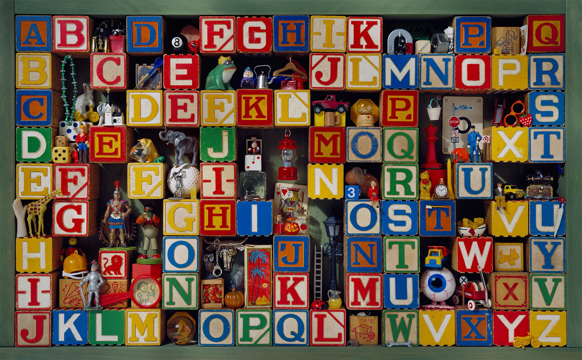 Alphabet Maze from Can You See What I See?: Picture Puzzles to Search and Solve 2002 by Walter Wick