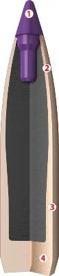 Ballistic Tip Hunting Bullet Cutout