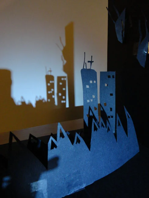 A "Shadow Machines" project, in which the shadows were the final product.