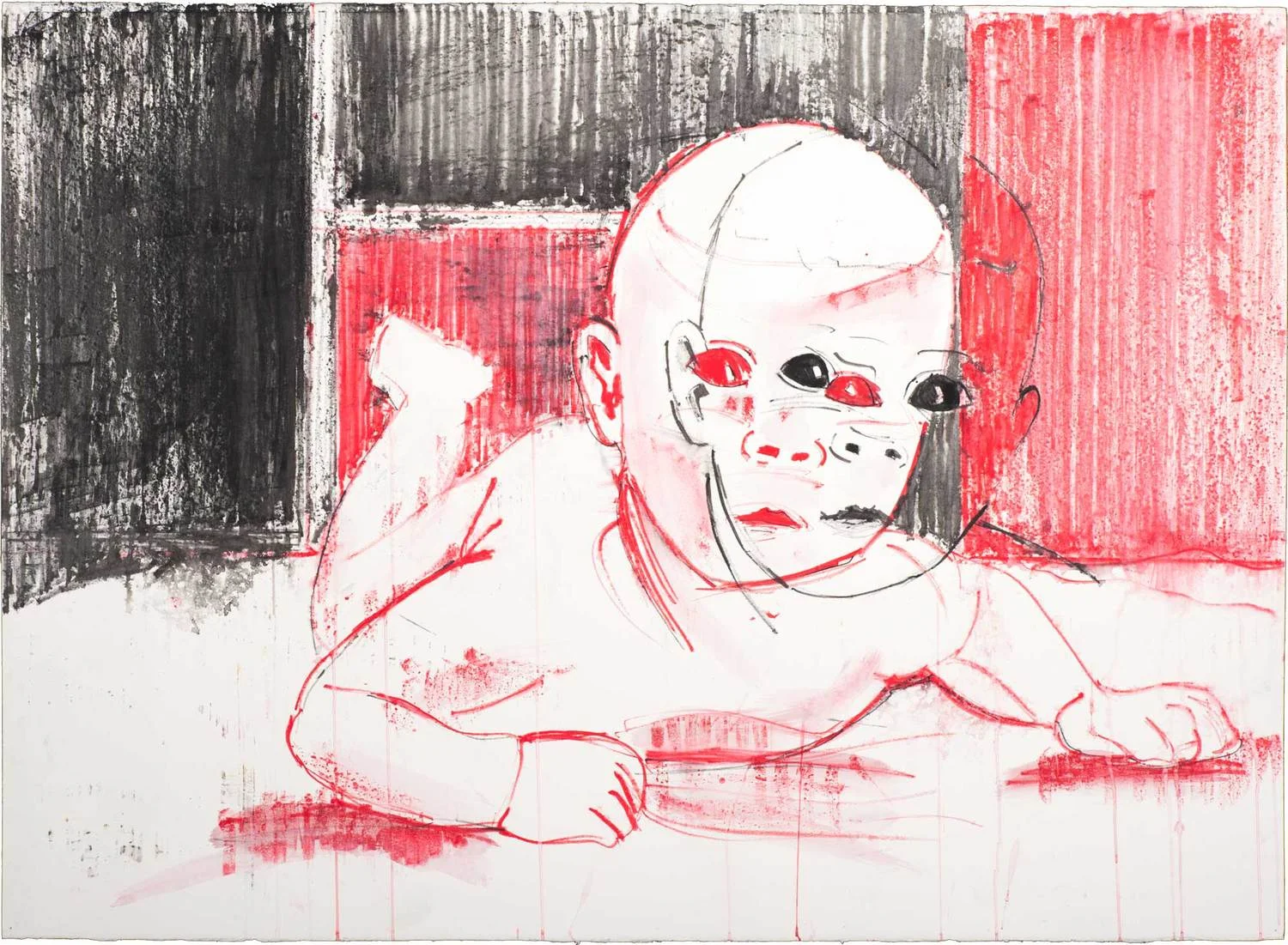 Aquarelle on paper 30x46 in / 76x117 cm 2010 