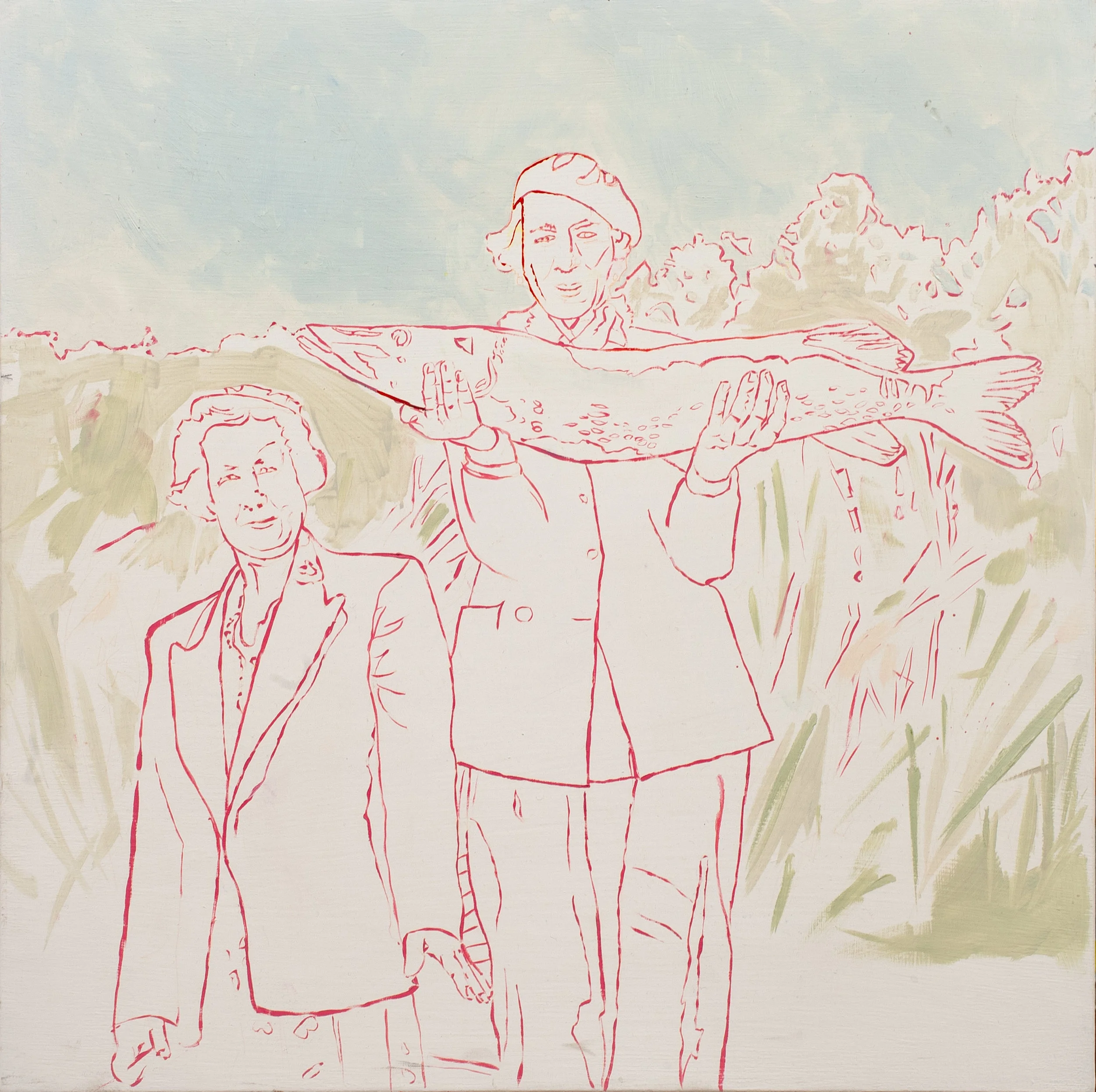 Oil on panel 18x18 in / 46x46 cm 2010