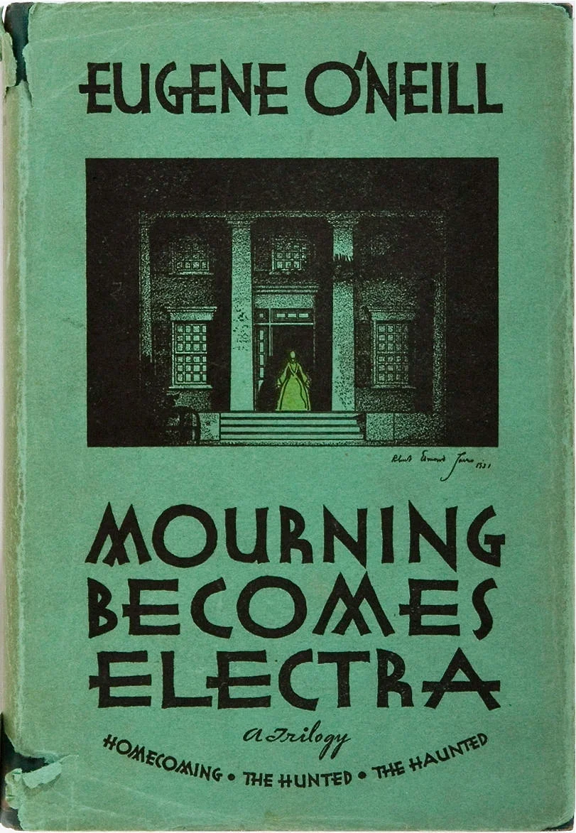 Eugene O'Neill. Mourning Becomes Electra. A Trilogy. Horace Liveright, 1931. First edition. Sold! for $30.