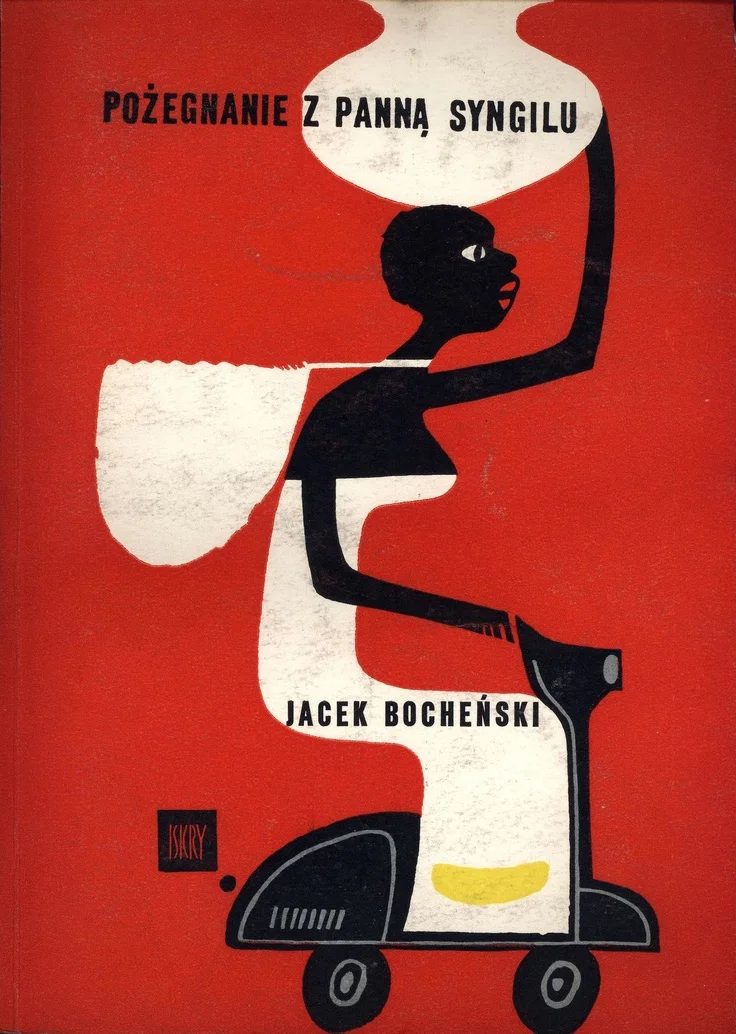 "Pożegnanie z panną Syngilu" Jacek Bocheński Cover by Janusz Stanny 1960