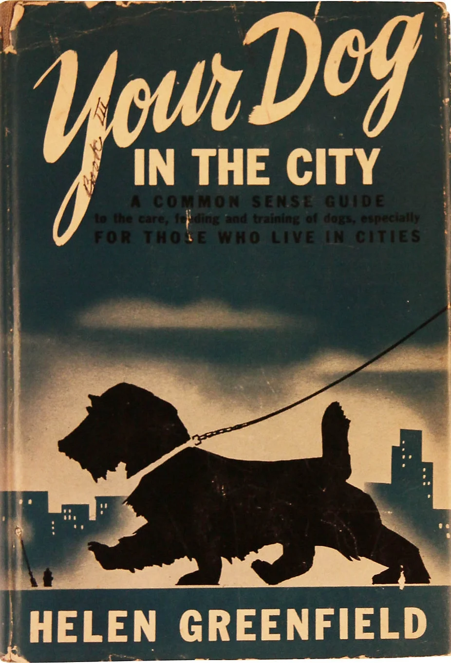 Your dog in the city 1945 via
