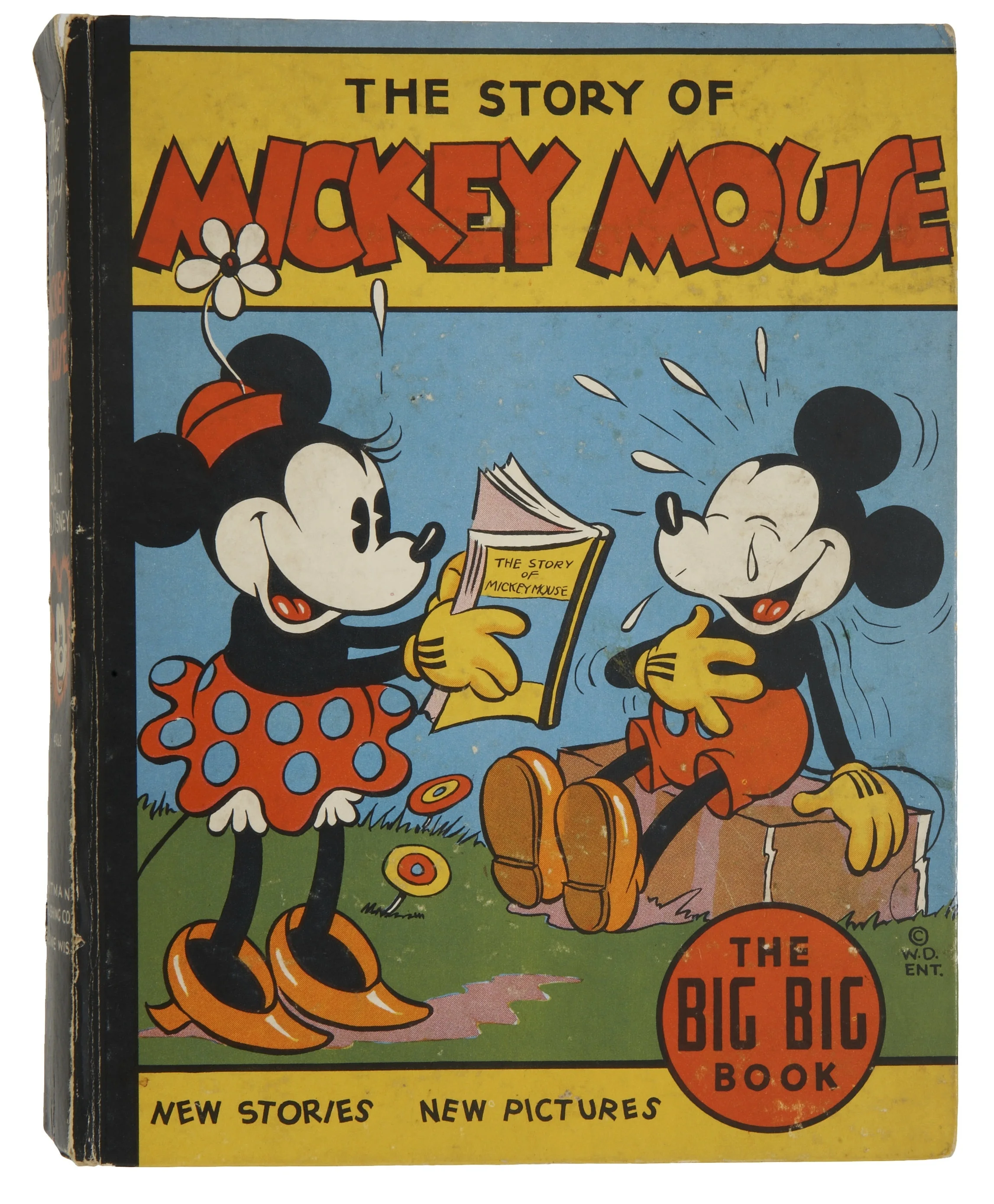 Walt Disney. The Story of Mickey Mouse and the Smugglers. Racine: Whitman Publishing, 1935. The Big Big Book. 316 pages. 