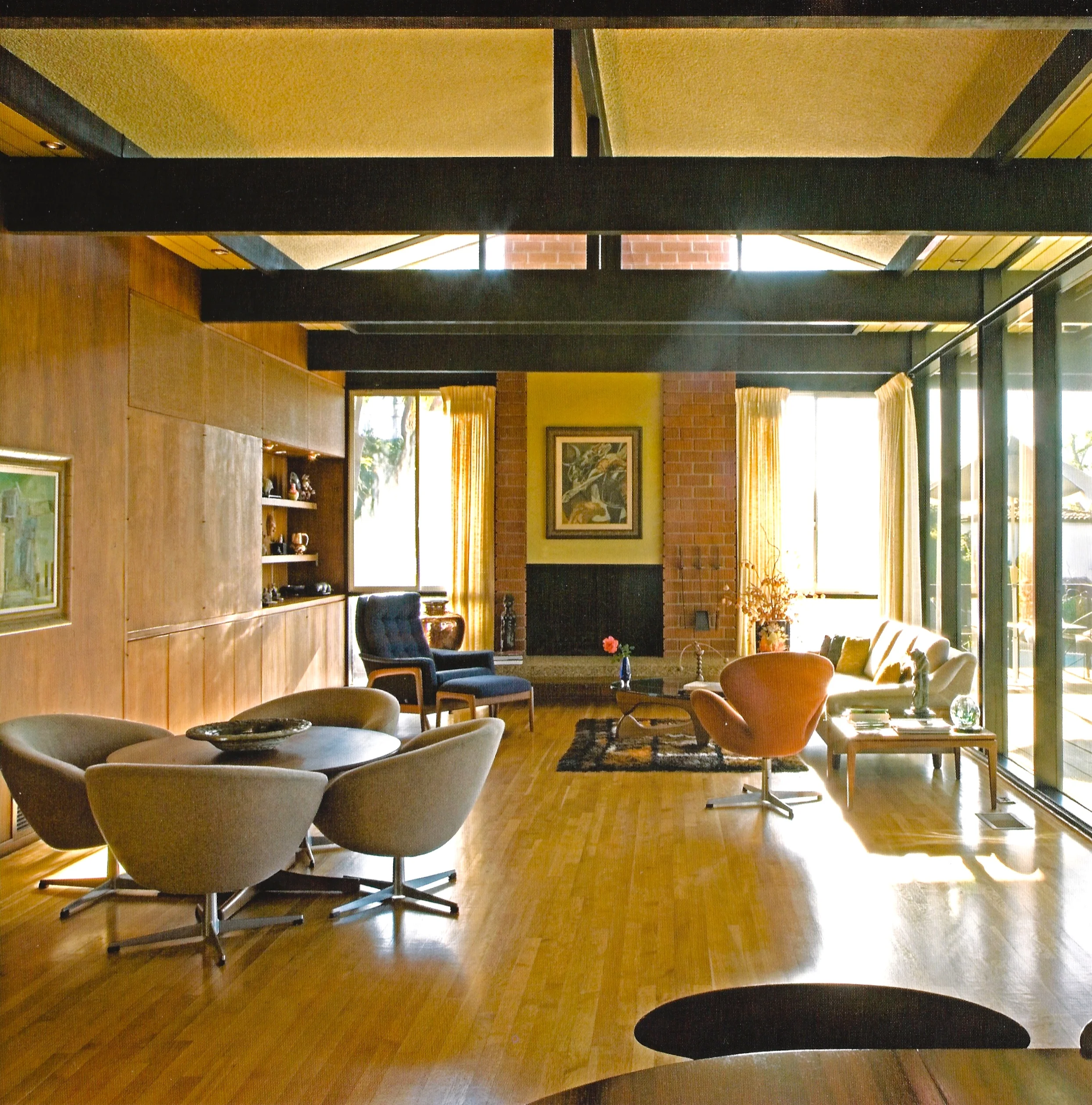 Edward Fickett, 1966, George & Marion Jacobson house #2 from Forgotten Modern photo: Alan weintraub