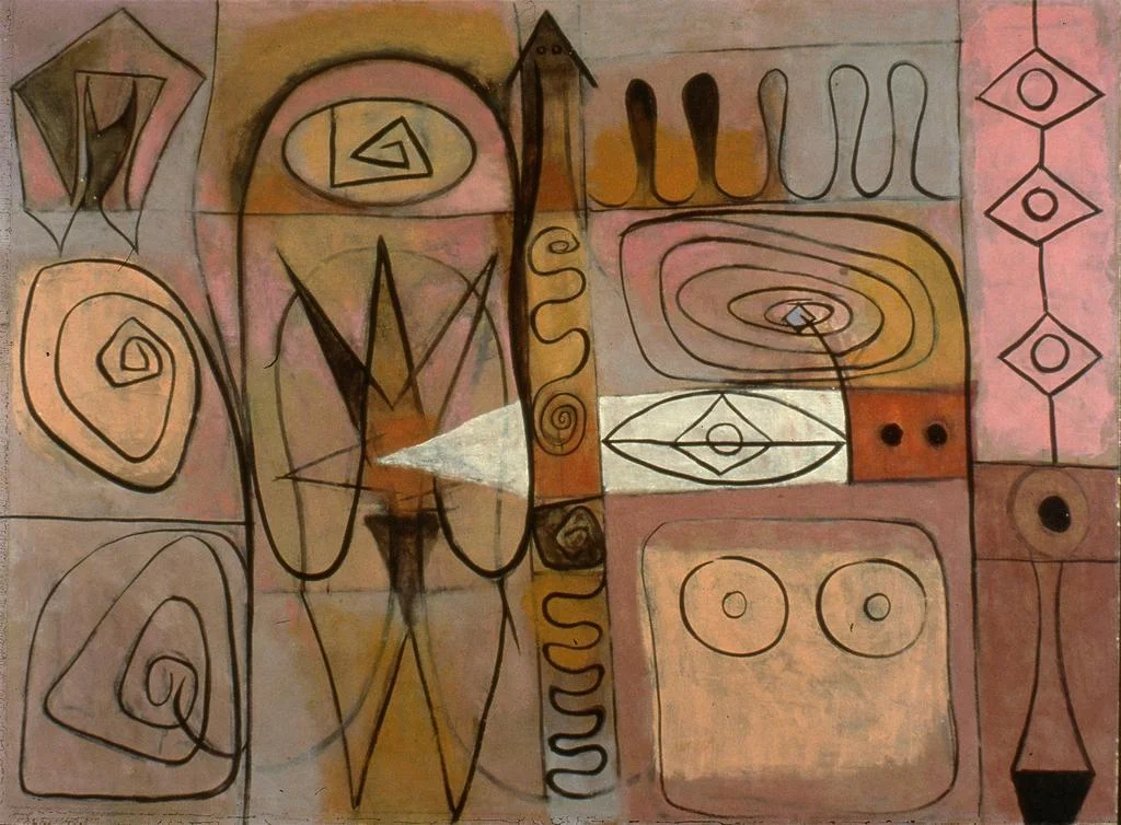 Pictograph, Adolph Gottlieb, 1946, oil on canvas