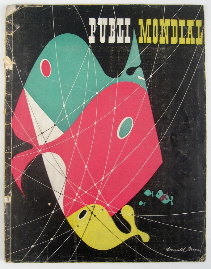 Cover of Publimondial by Donald Brun. 1948