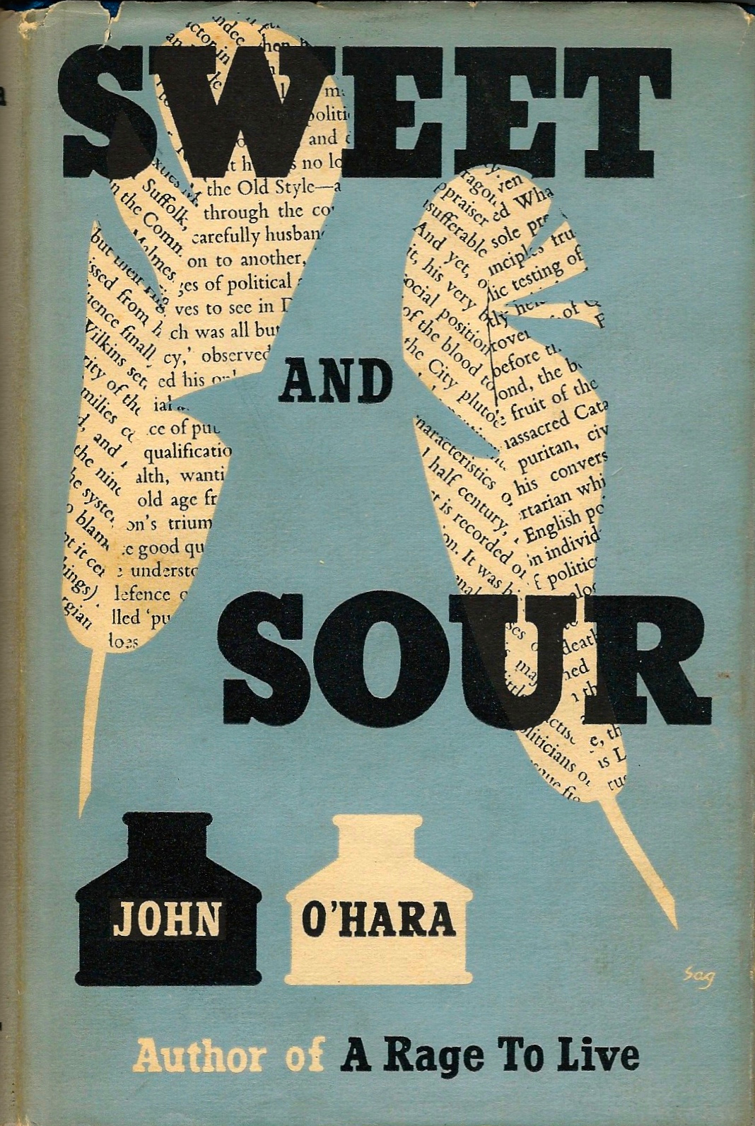 Sweet and Sour, by John O'Hara First UK edition 1955