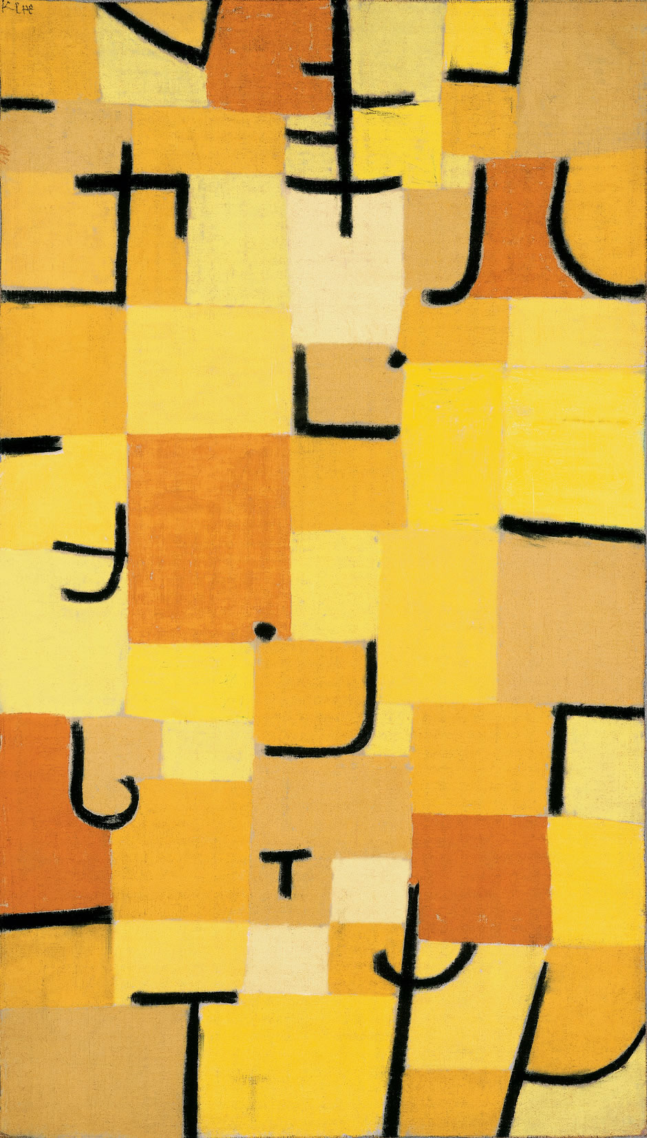 Characters in yellow 1937