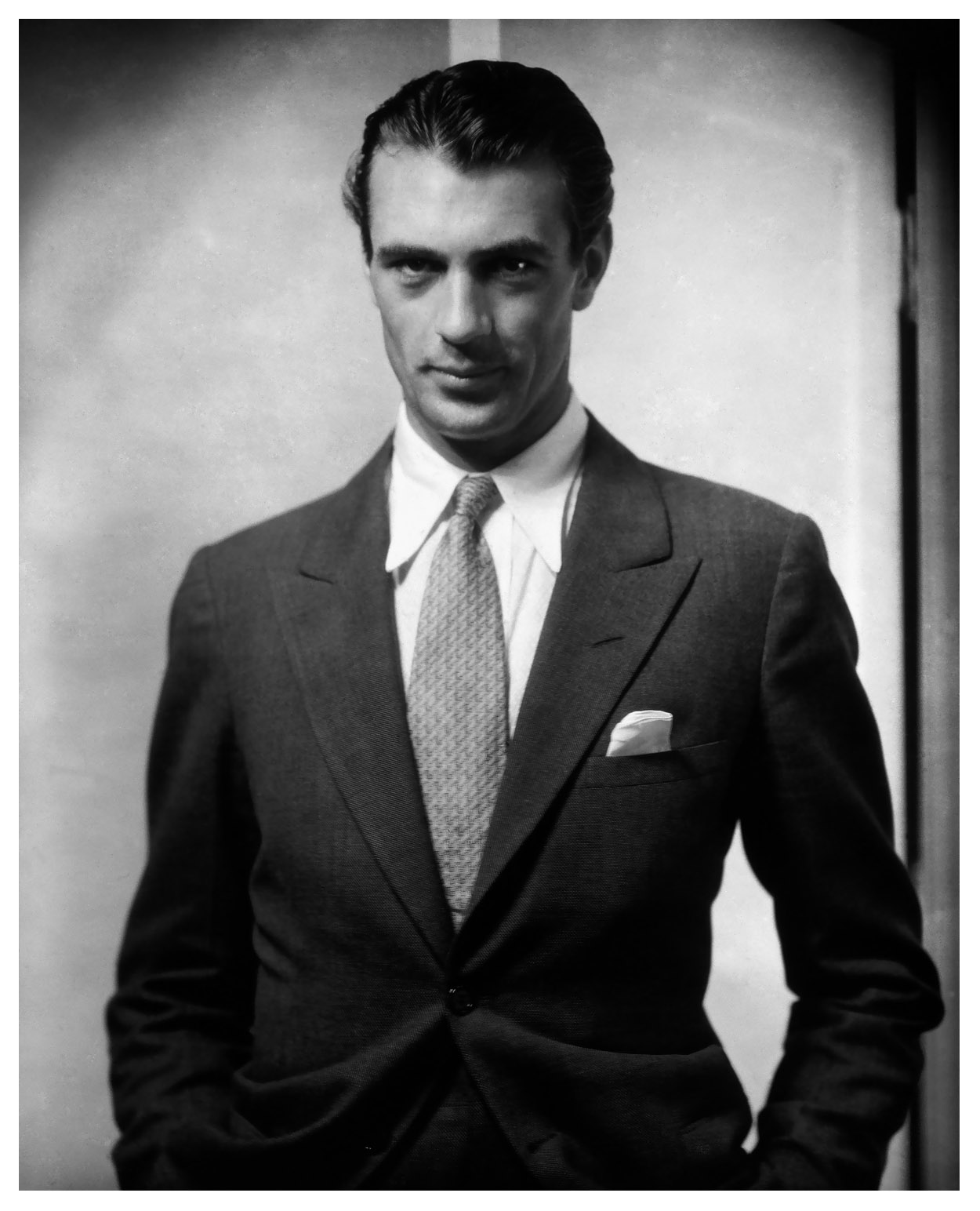 Gorgeous image of young Gary Cooper by Edward Steichen 1930