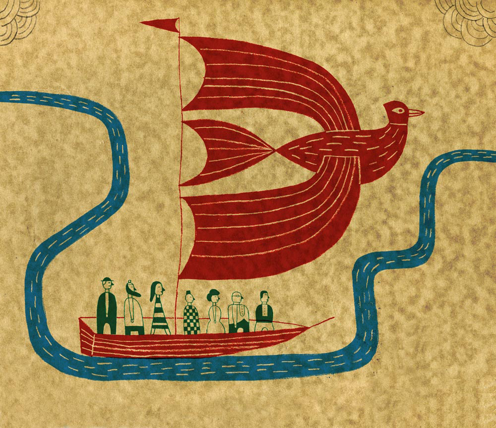 What do birds do for us by David Plunkert. Audubon Magazine.