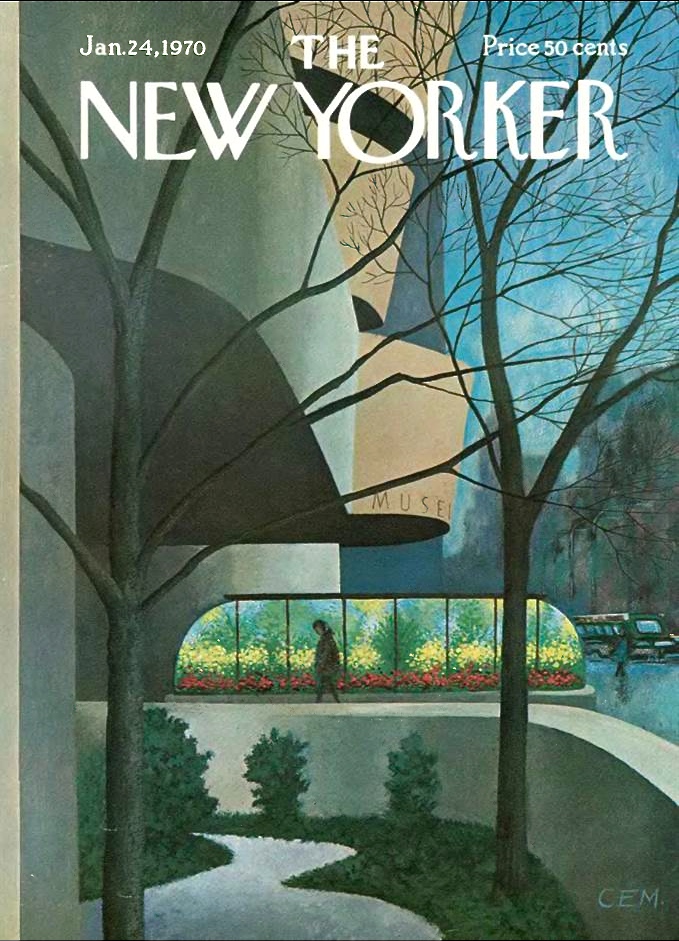 Charles E. Martin | The Guggenheim, New Yorker Jan 24, 1970