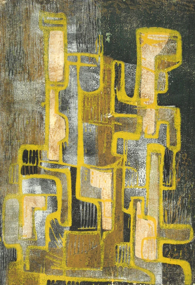 Canyon walls, night 1953 