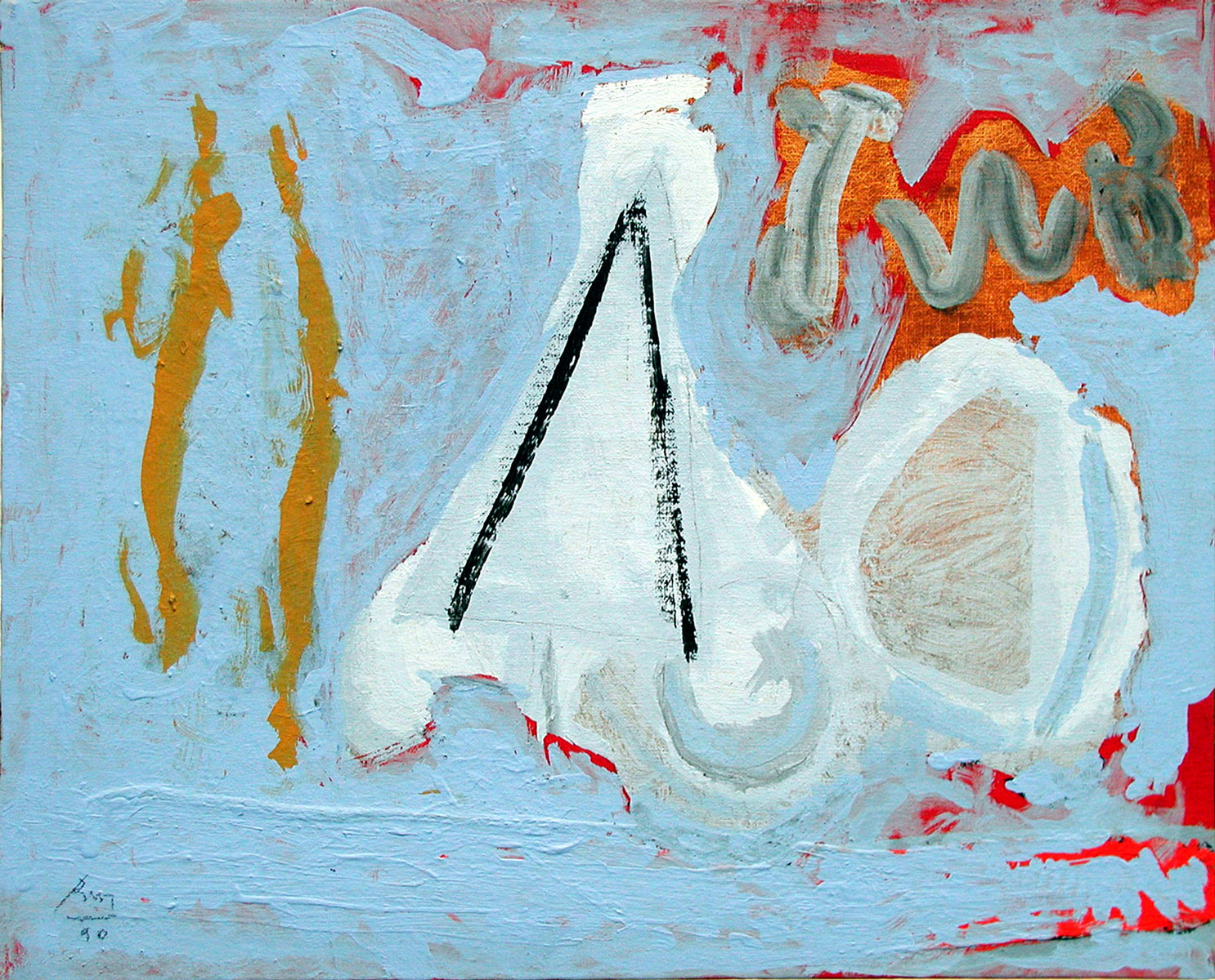 Robert Motherwell, Provincetown Bay, 1990 via paam.org
