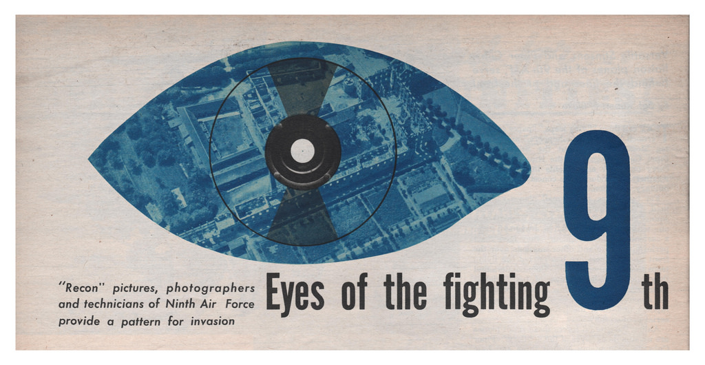 Magazine illustration, Eyes of the fighting 9th