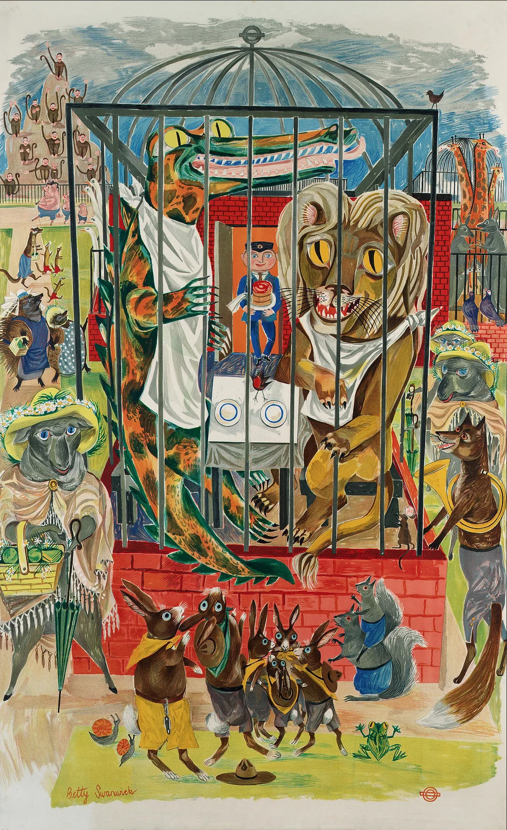 Wild or Savage, 1954 London Transport via Bonhams