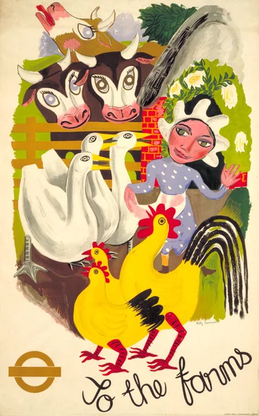 To the farms, London Transport 1936 via pickmix