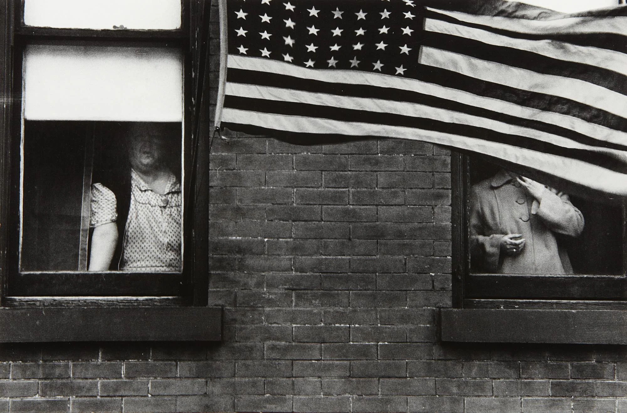 Parade, Hoboken, New Jersey by Robert Frank 1955 via