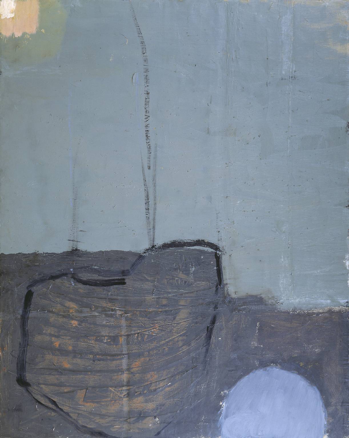 Grey Day by the Sea, February 1960 1960 Roger Hilton 1911-1975 Purchased 1960 via tate.org
