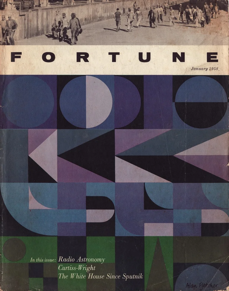 January 1958 Alan Fletcher
