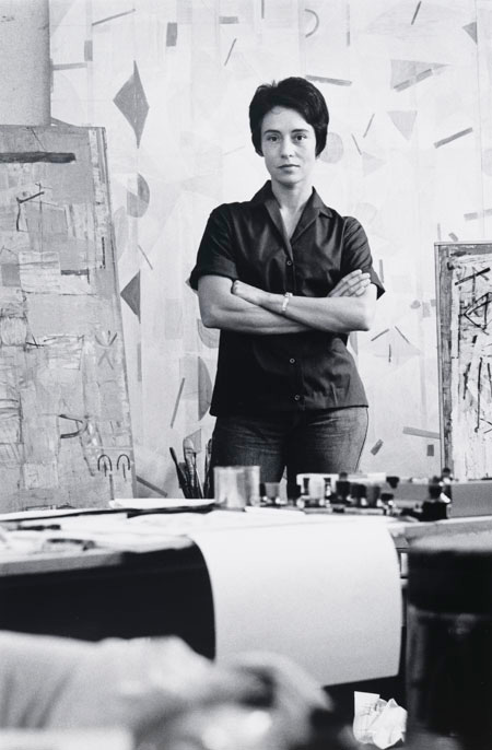 Portrait by David Moore 1968 via The National Portrait Gallery