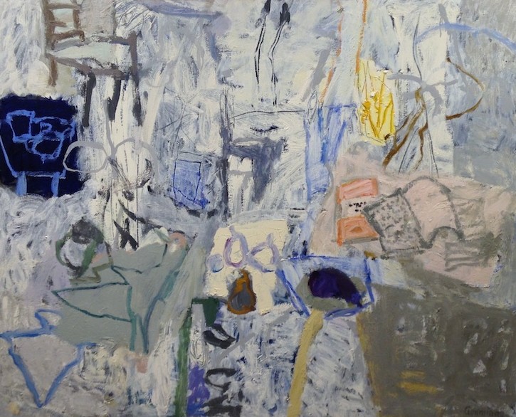 White Still Life 2013 Oil on Canvas 101x126cm via Kingstreetgallery.com