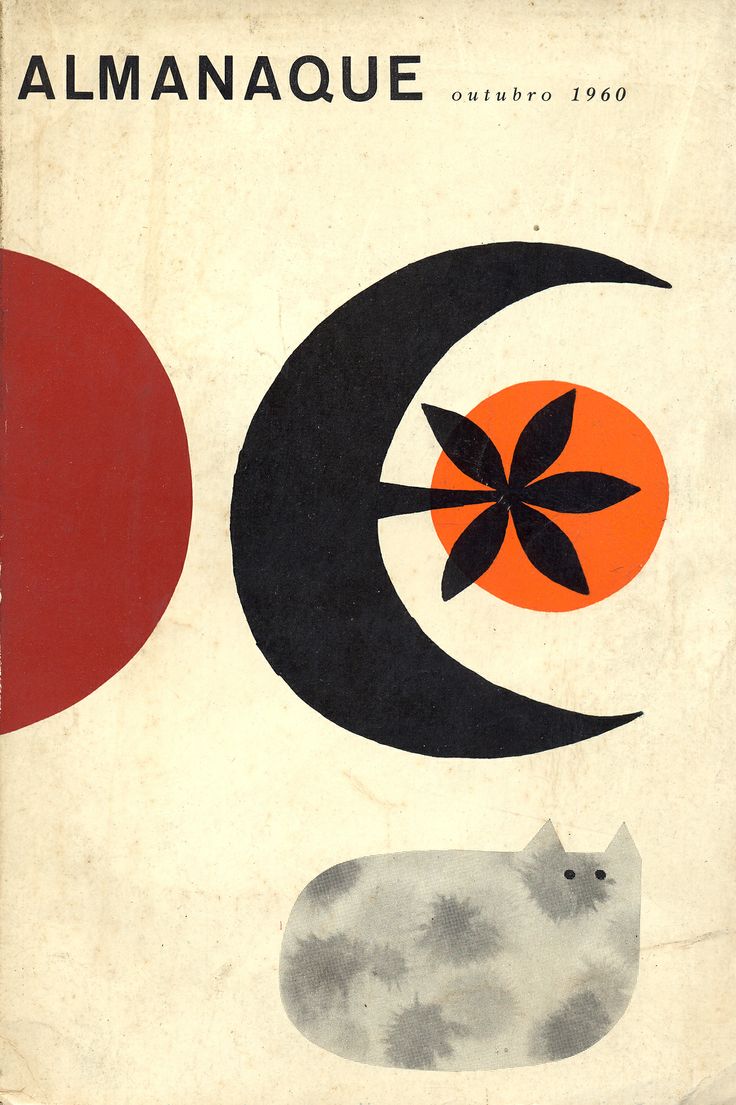 Almanaque Outubro de 1960 | Capa de Sebastião Rodrigues