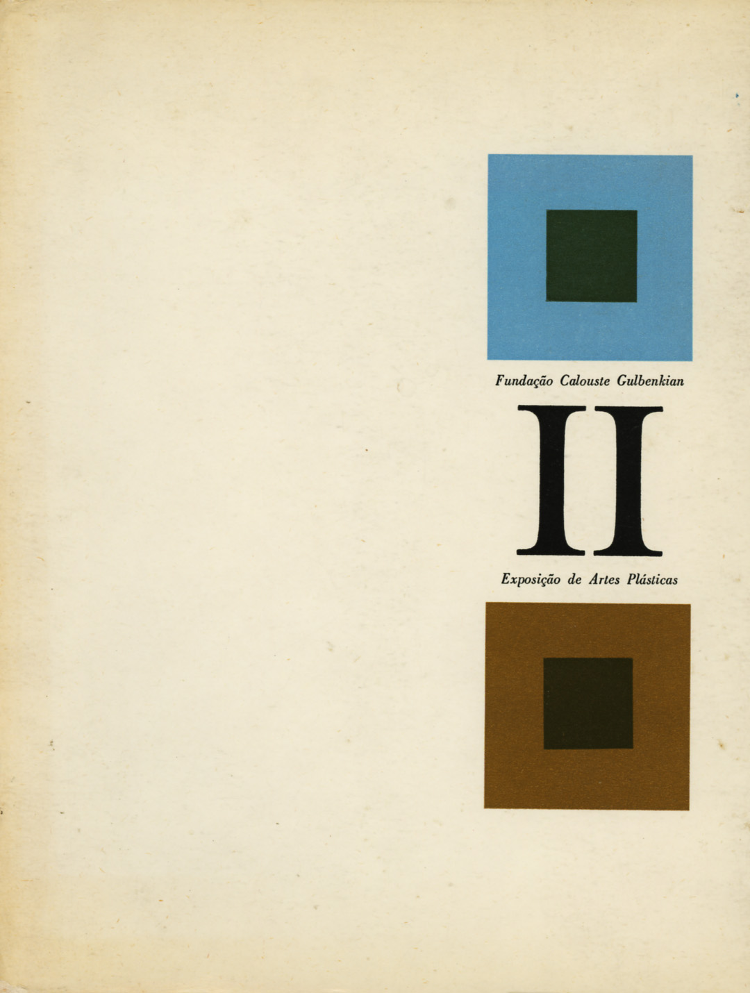 II Exhibition of Plastic Arts of the Calouste Gulbenkian Foundation, 1961