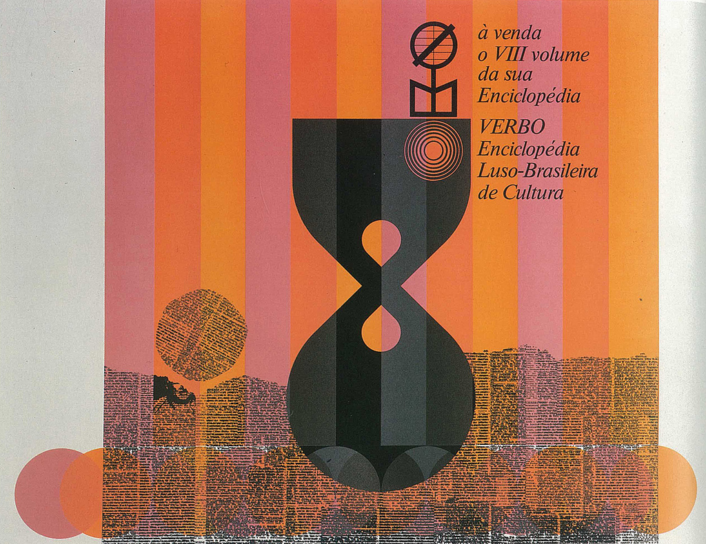 Poster for Enciclopédia luso-brasileira de Cultura. 610mm x 610mm. 1979 via Luis Gomes on Flickr