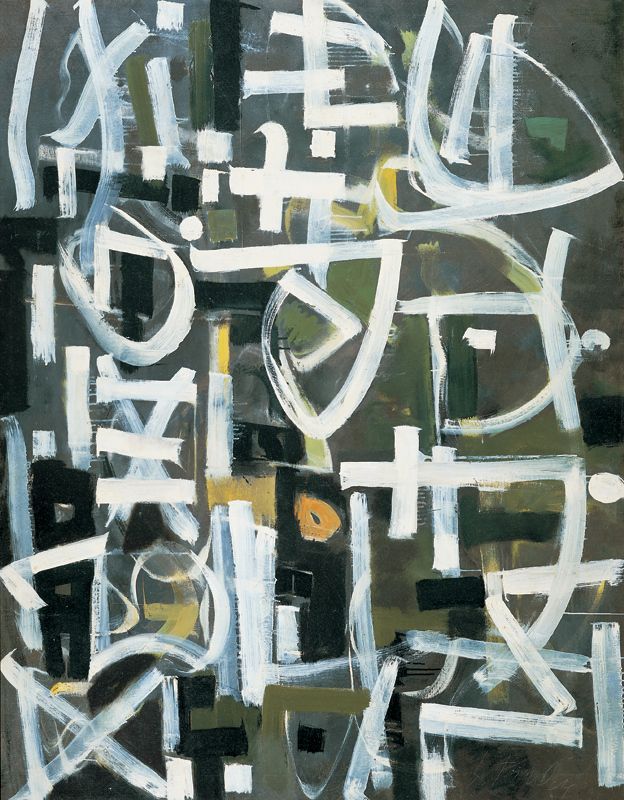 Bradley Walker Tomlin (1899–1953), Number 2 – 1950, 1959. Whitney Museum of American Art